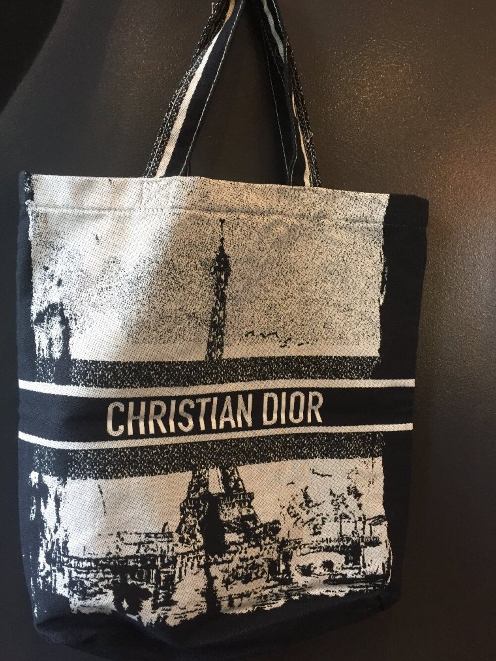 Dior Fall 2024 VIP Gift "Paris & New York" Canvas Tote